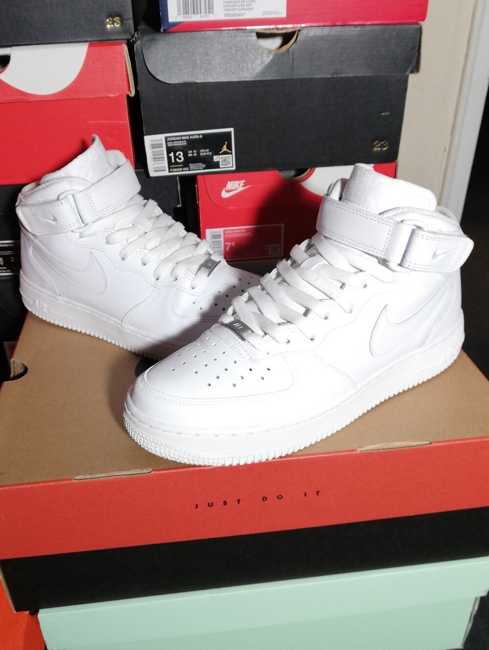 NIKE AIR FORCE 1 HIGH MEN US SIZE 8.5 GREAT COND